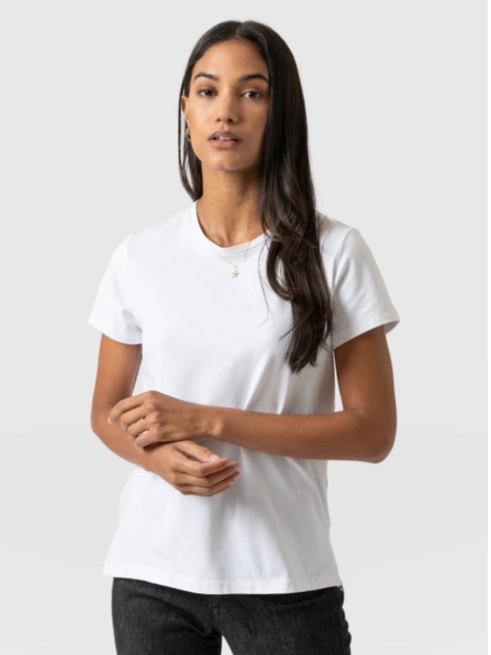 Easy Cotton Tee - White